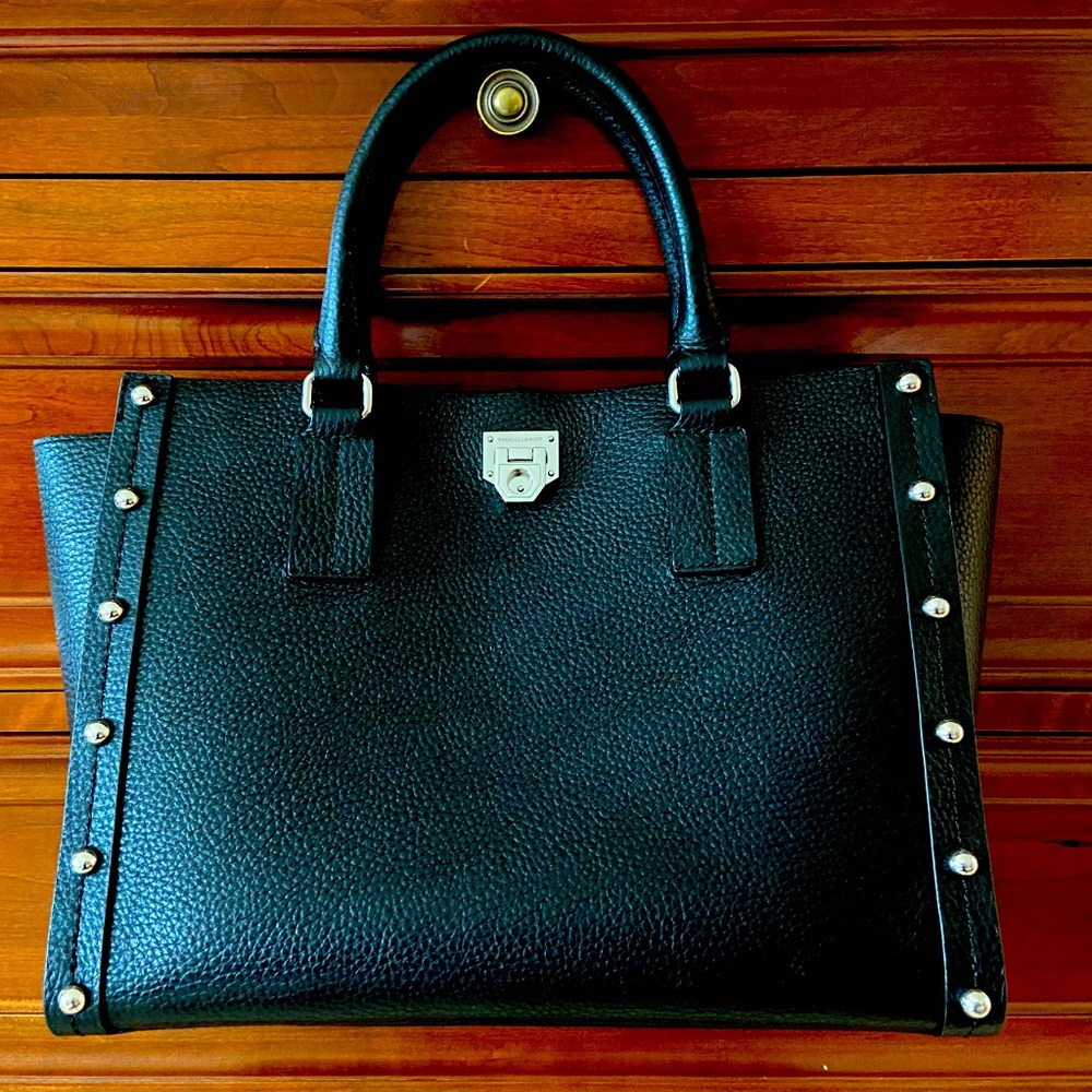 Gorgeous Rebecca Minkoff Black Leather Tote
